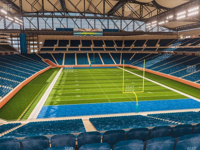 Seating view for Ford Field Section 217