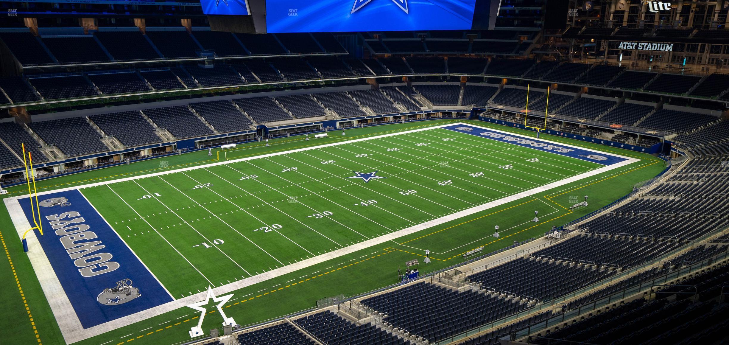 Seating view for AT&T Stadium Section Ring Of Honor Suite 510