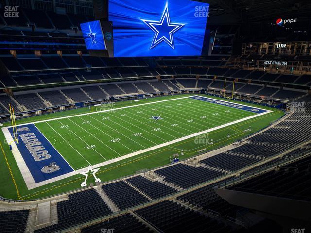 Seating view for AT&T Stadium Section Ring Of Honor Suite 510