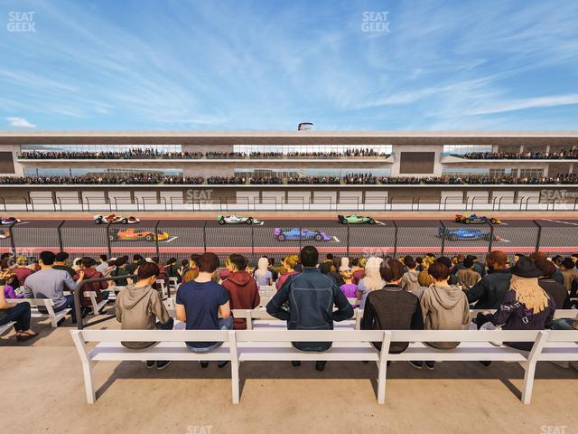 Seating view for Circuit of The Americas Section Main Grandstand Loge 22 A