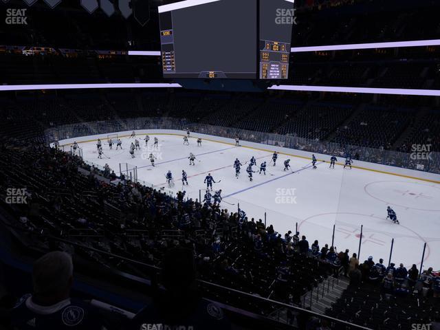 Seating view for Amalie Arena Section 228