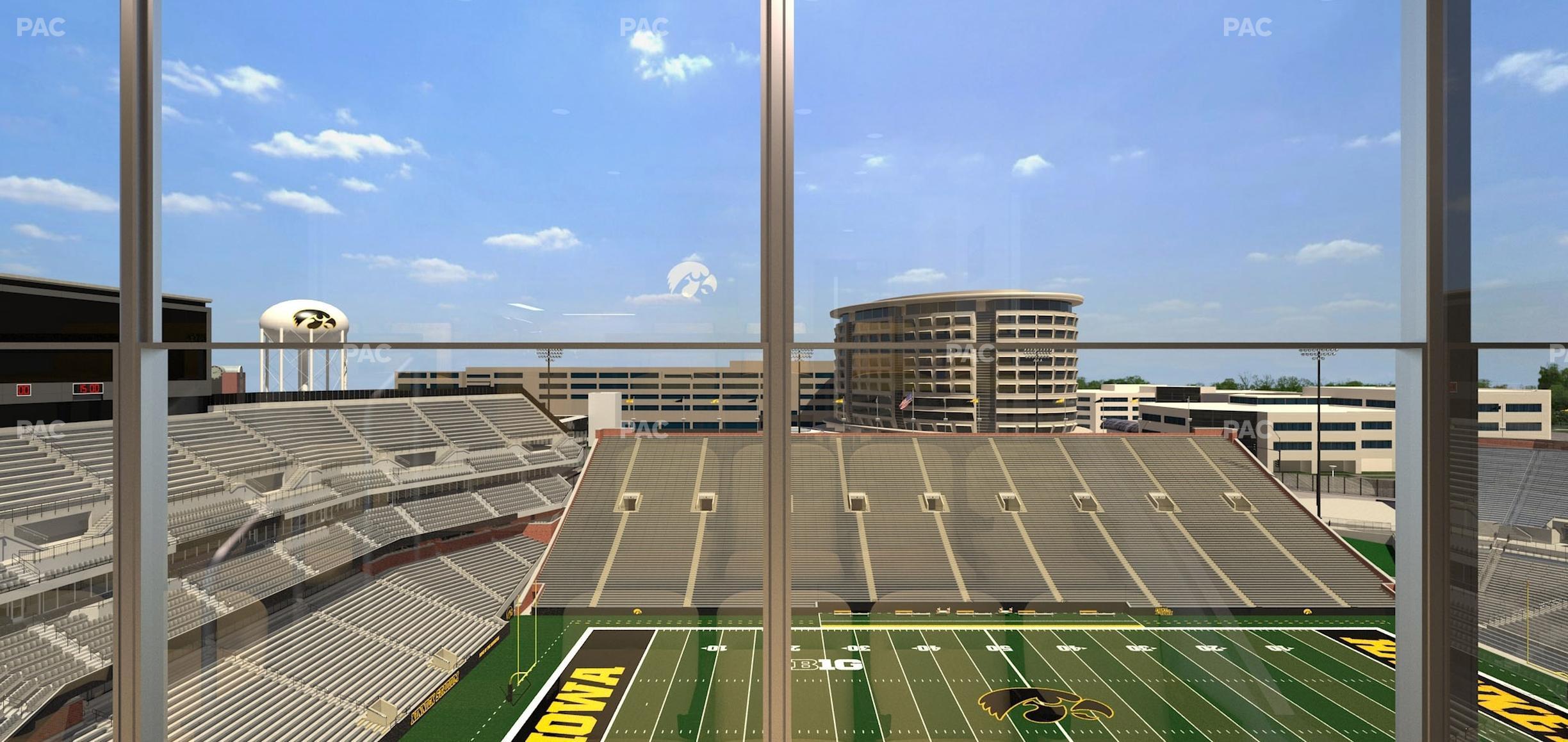 Seating view for Kinnick Stadium Section Suite 316