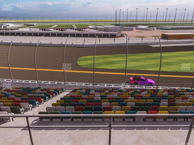 Seating view for Daytona International Speedway Section Back 133