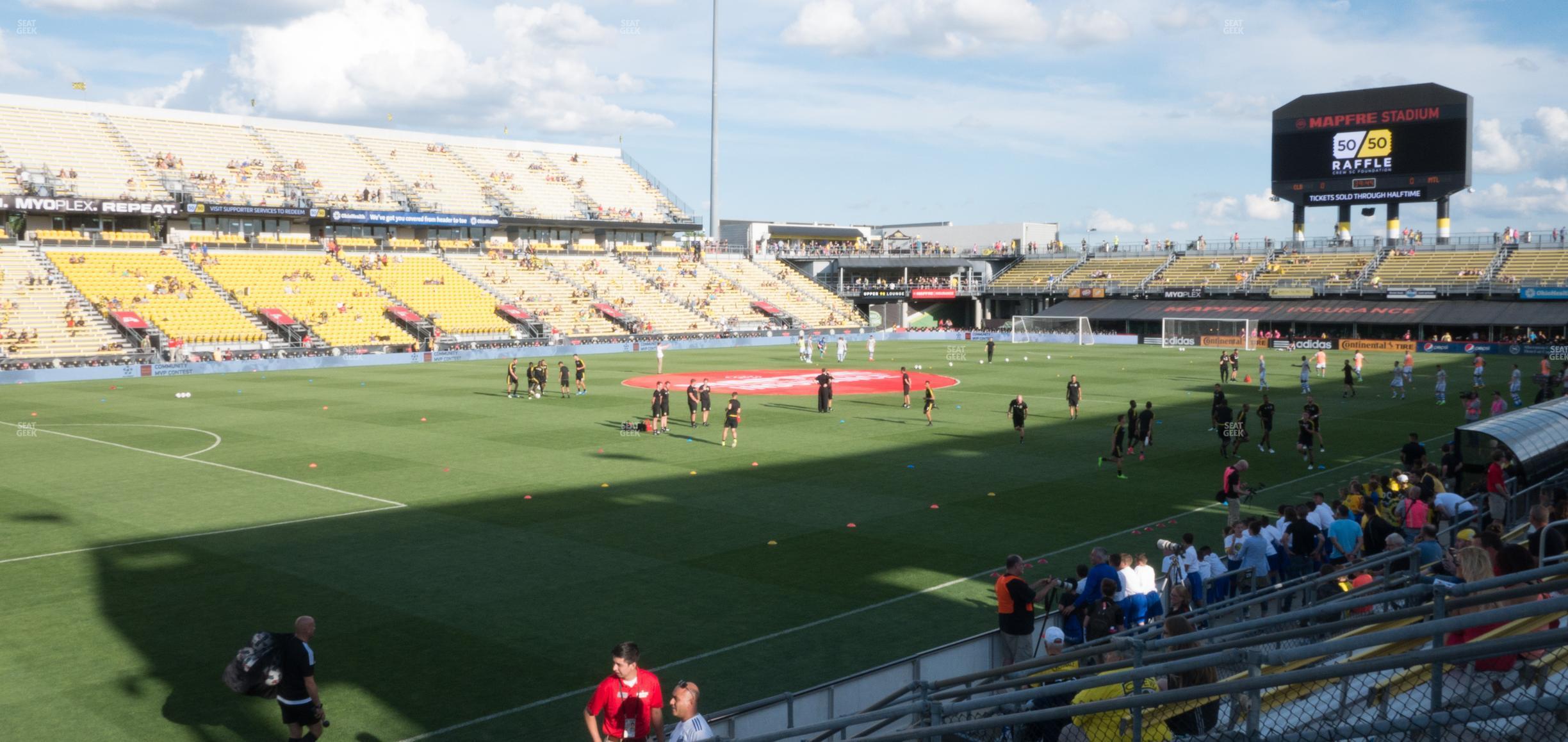 Seating view for Historic Crew Stadium Section 130