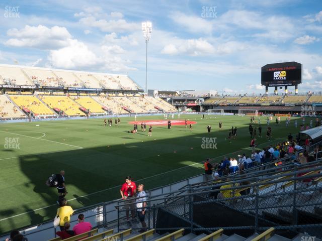 Seating view for Historic Crew Stadium Section 130