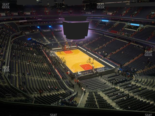 Seating view for Capital One Arena Section 406