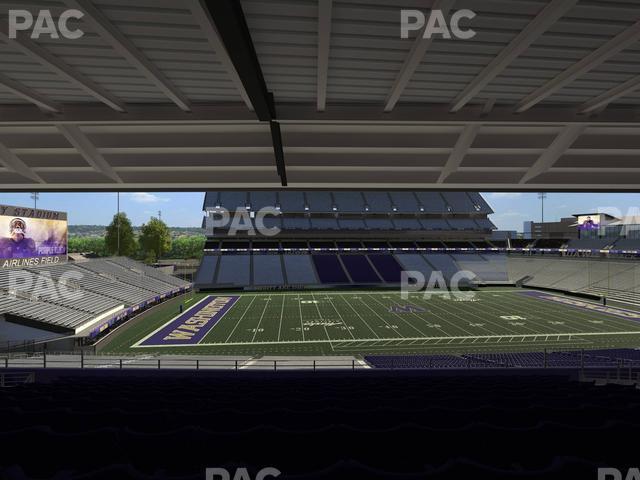 Seating view for Husky Stadium Section 231