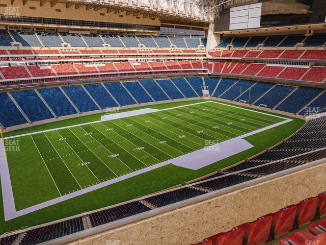 Seating view for NRG Stadium Section 538