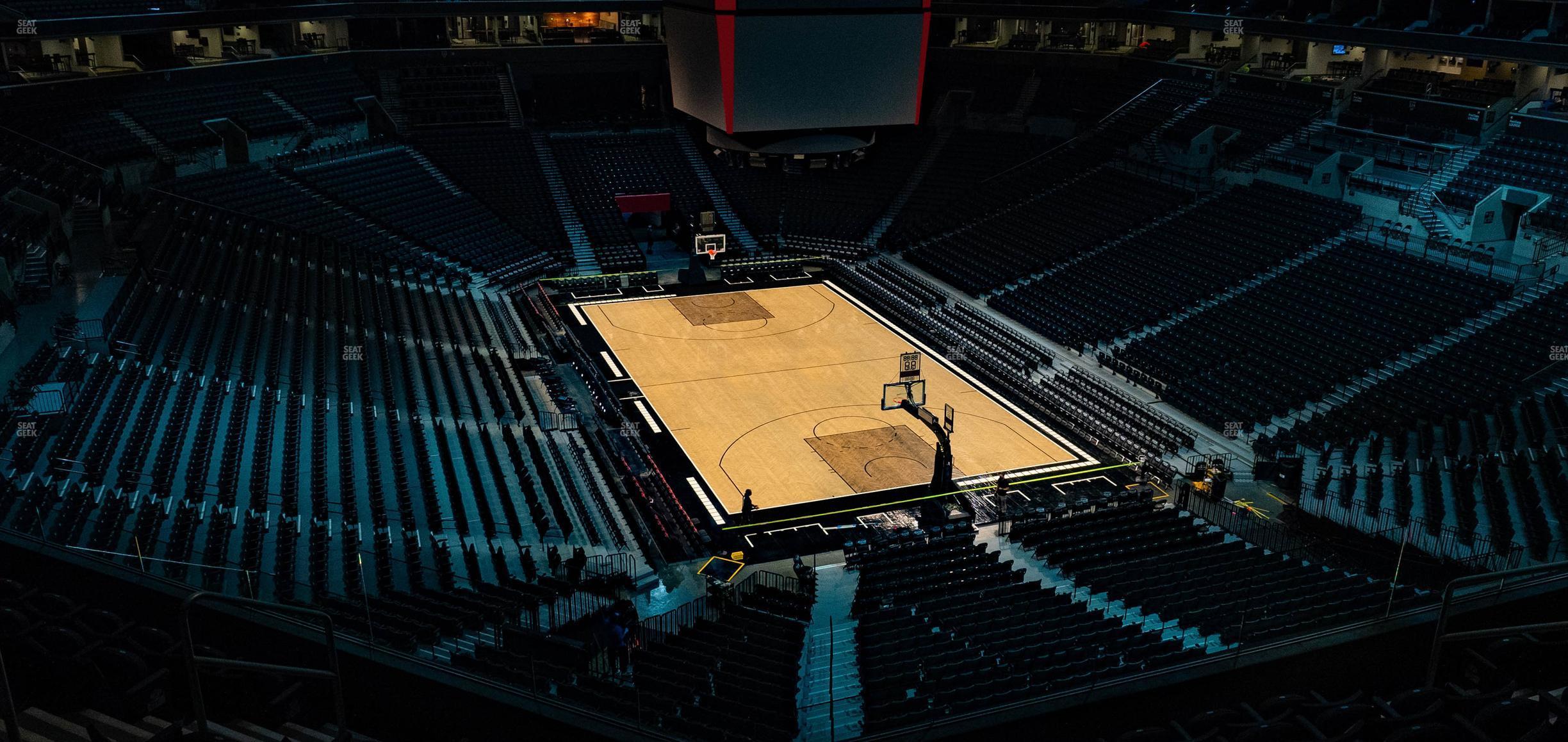 Seating view for Barclays Center Section 202