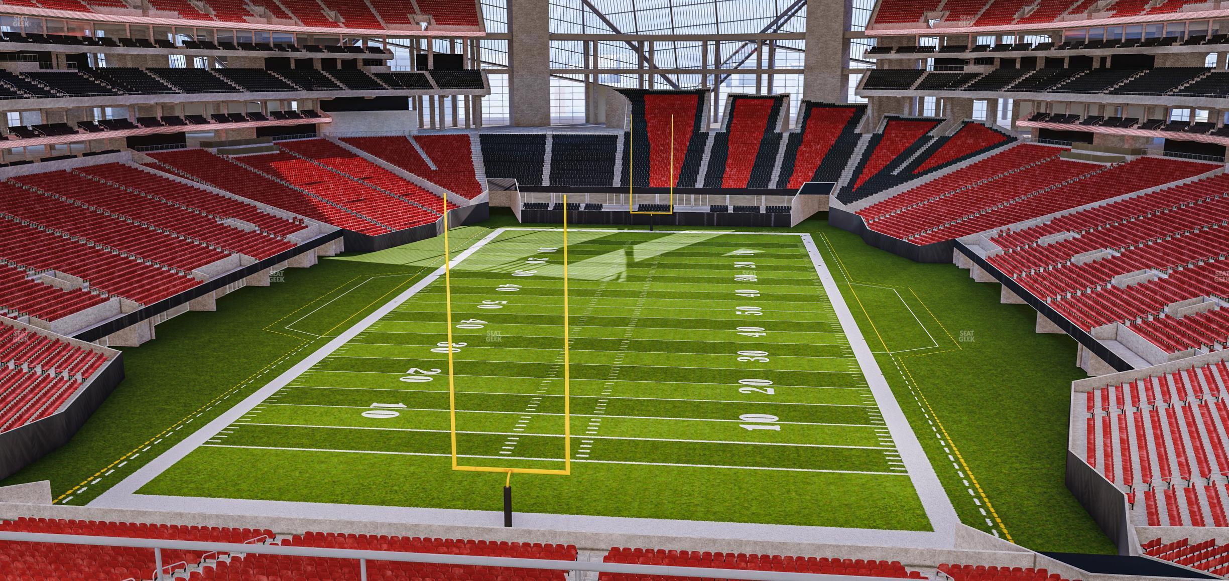 Seating view for Mercedes-Benz Stadium Section 223