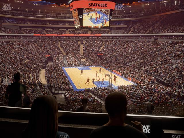 Seating view for Madison Square Garden Section Lexus Level Suite 27