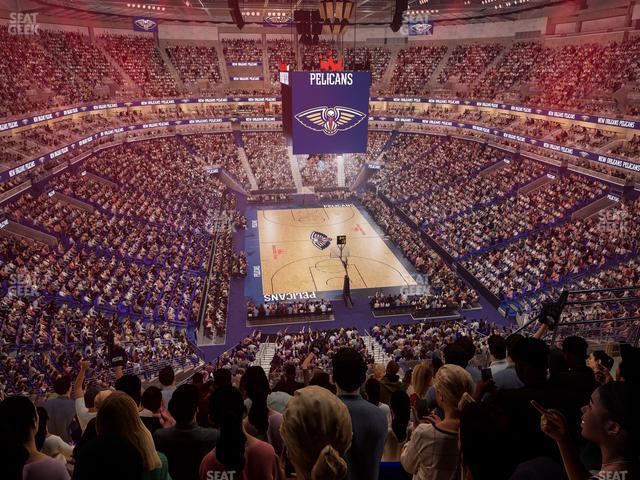 Seating view for Smoothie King Center Section 309