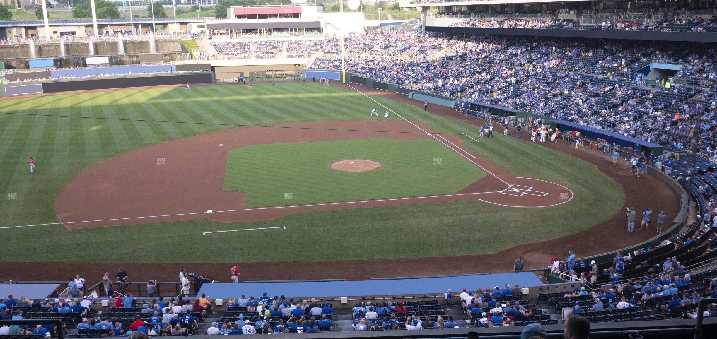 Seating view for Kauffman Stadium Section 307