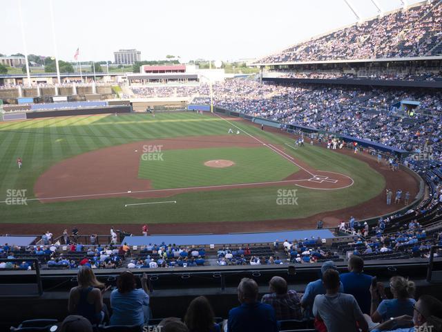 Seating view for Kauffman Stadium Section 307