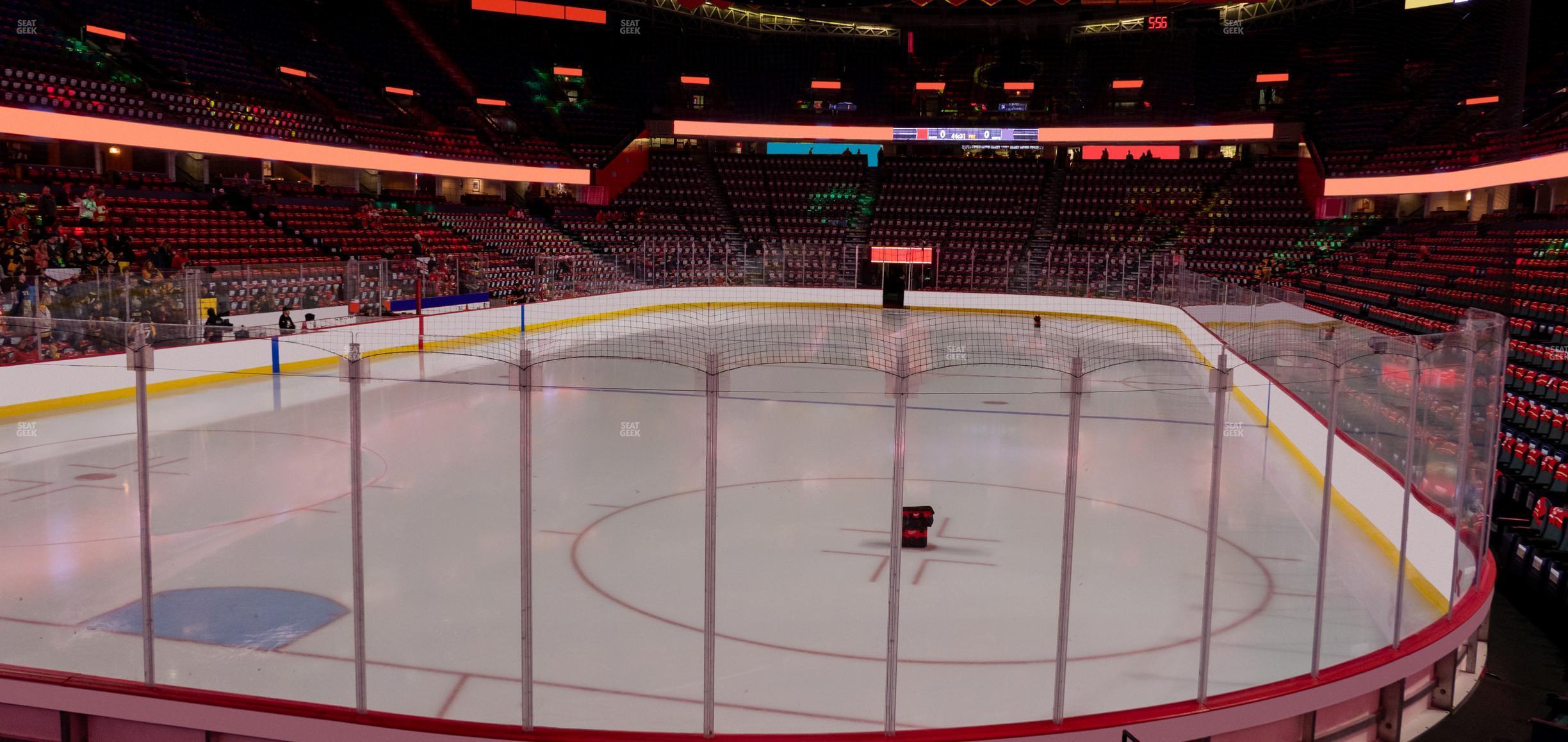 Seating view for Scotiabank Saddledome Section 116