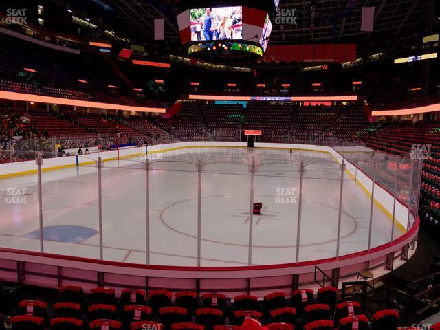 Seating view for Scotiabank Saddledome Section 116