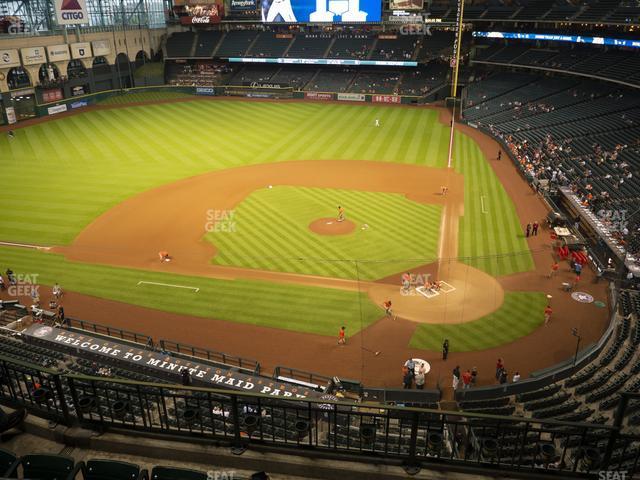 Seating view for Minute Maid Park Section 315