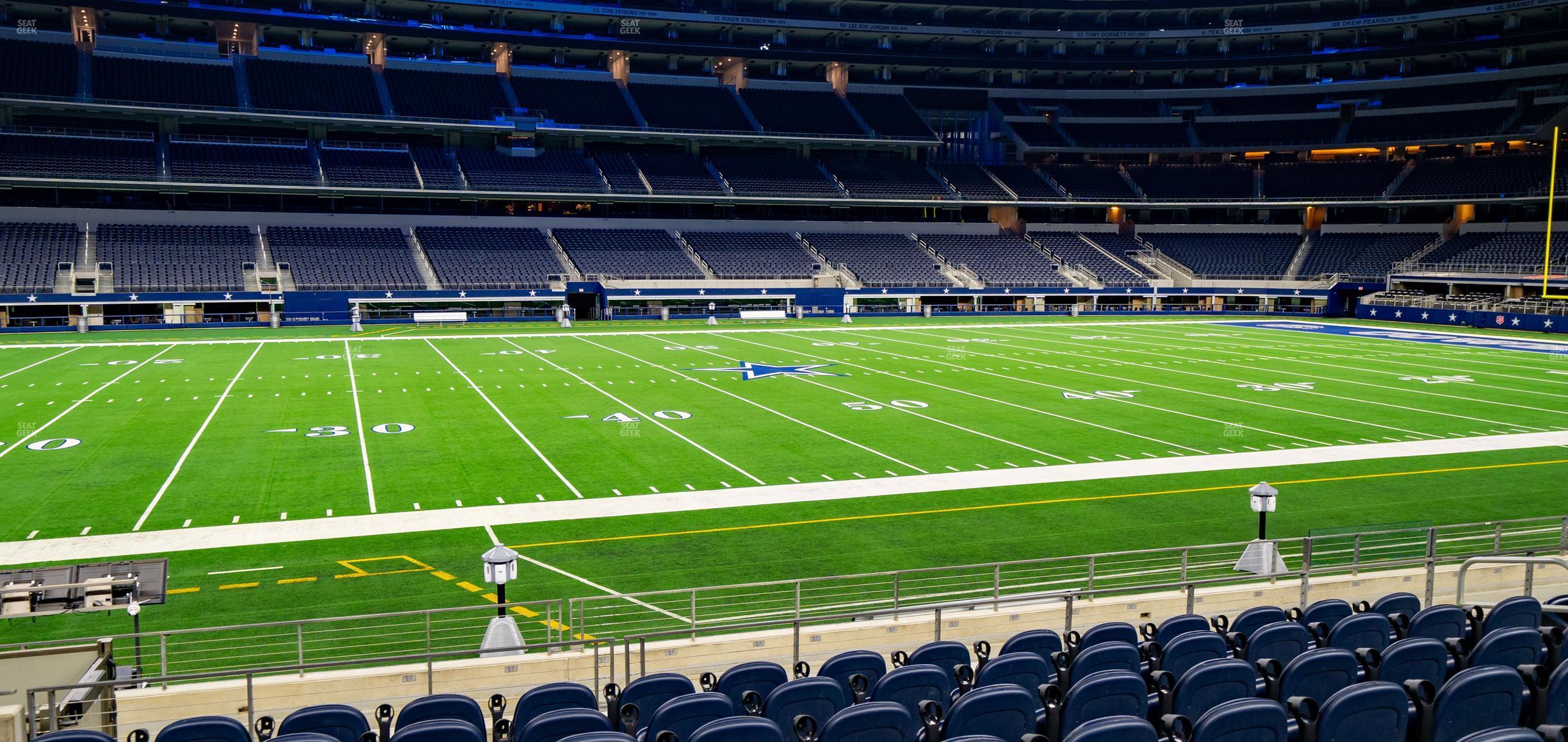 Seating view for AT&T Stadium Section C 137