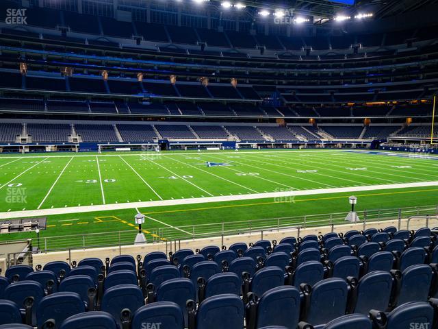 Seating view for AT&T Stadium Section C 137