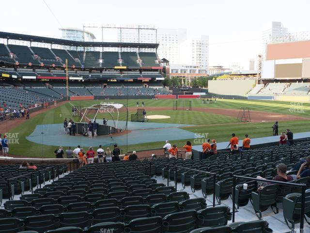 Seating view for Oriole Park at Camden Yards Section 30