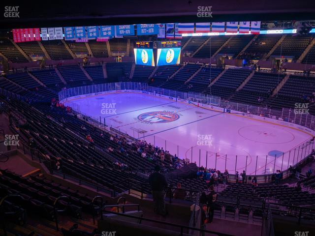 Seating view for Nassau Coliseum Section 218