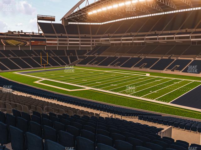 Seating view for Lumen Field Section 204