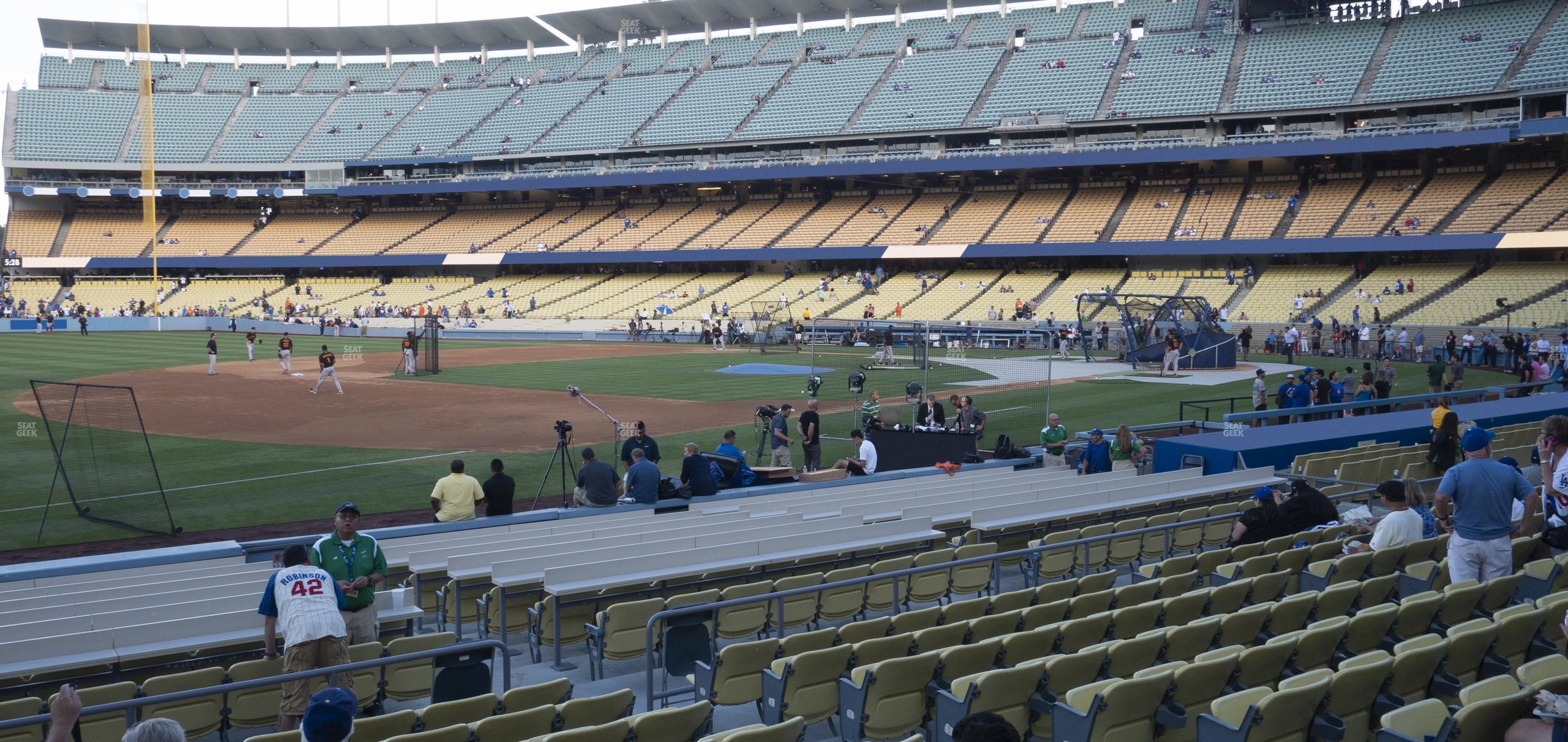 Seating view for Dodger Stadium Section 33 Fd