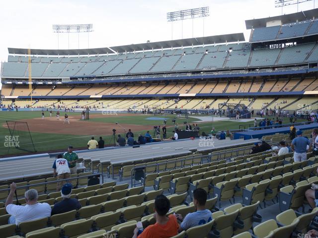 Seating view for Dodger Stadium Section 33 Fd