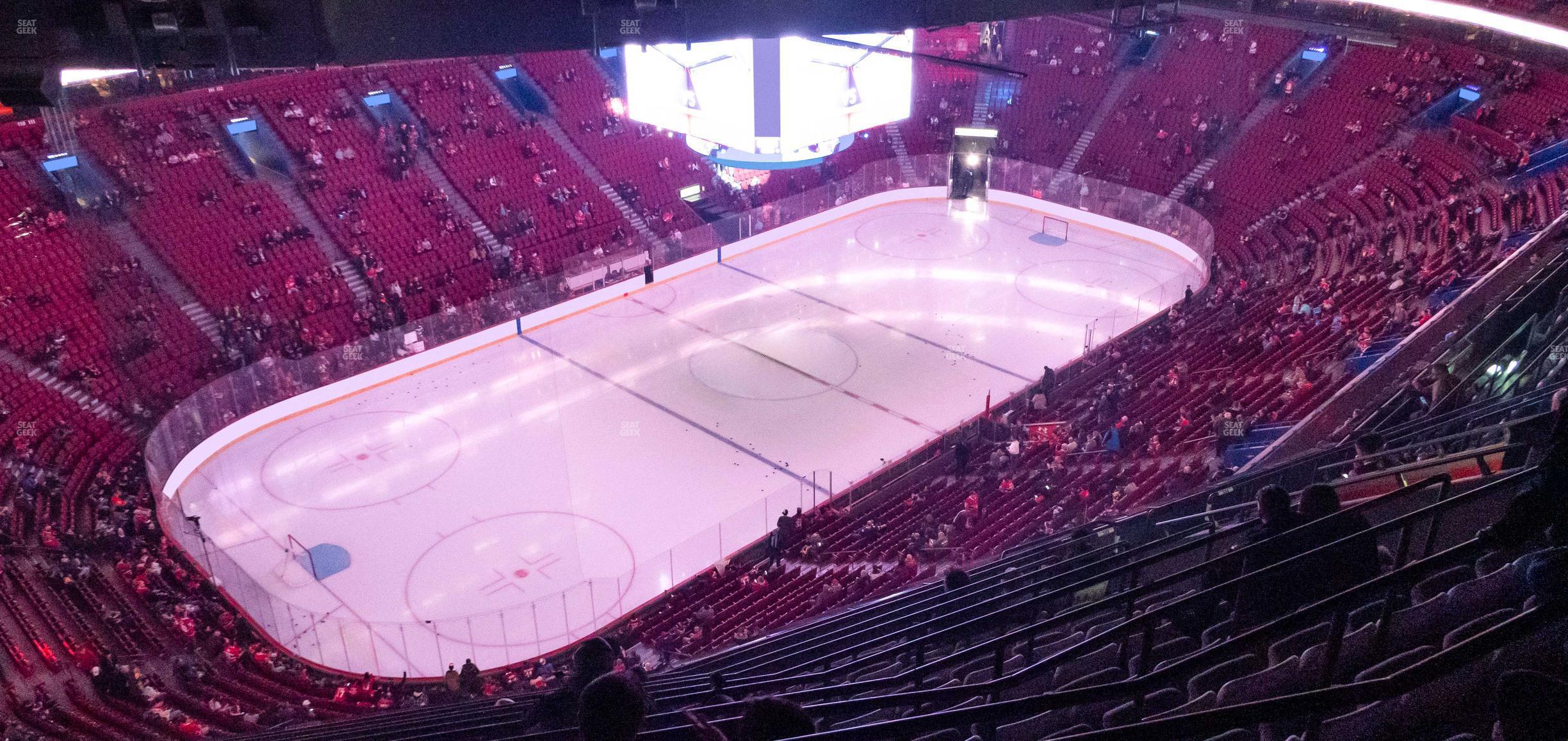 Seating view for Centre Bell Section 405