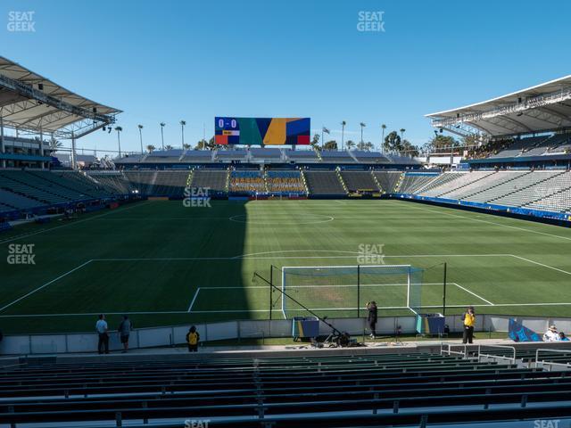 Seating view for Dignity Health Sports Park Section 101