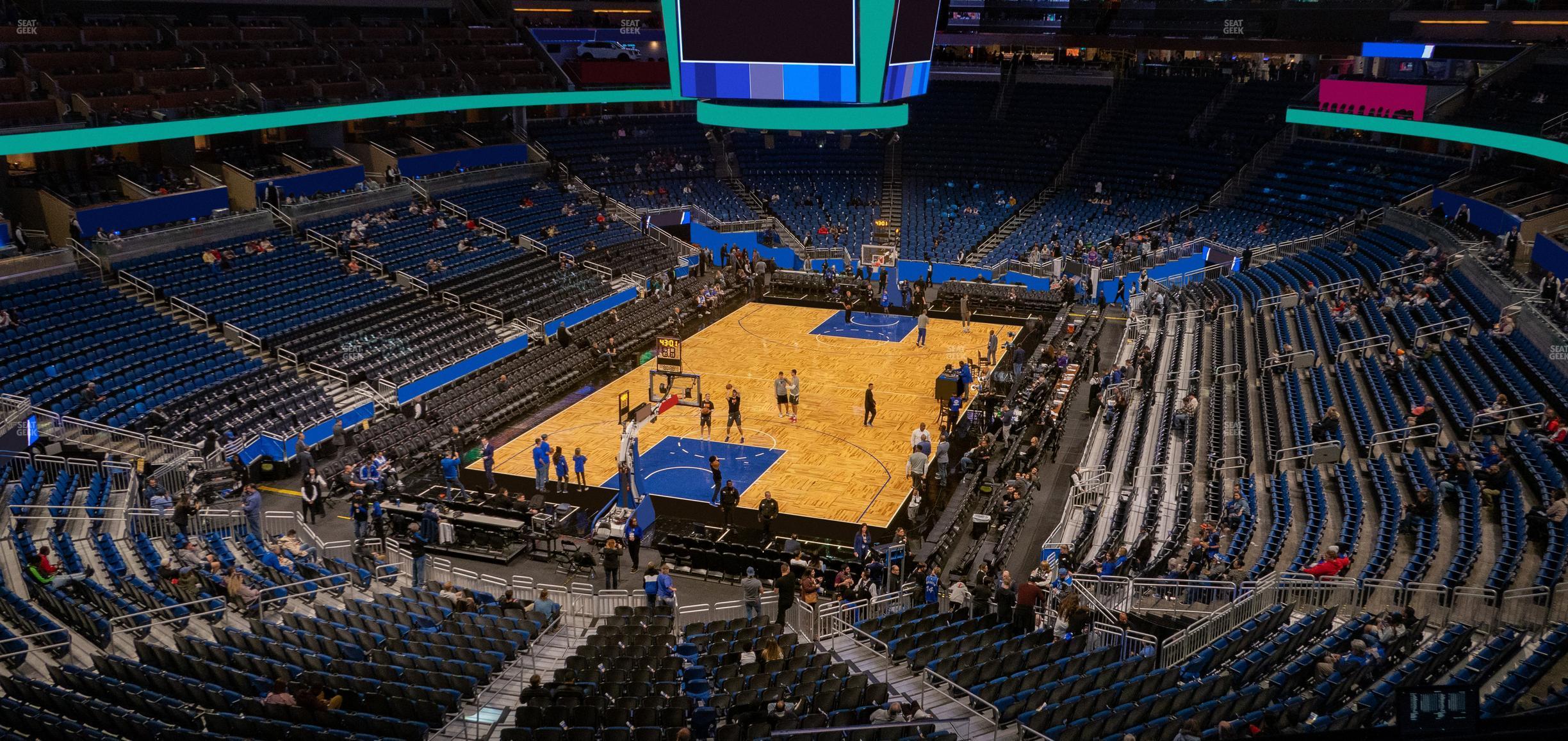 Seating view for Kia Center Section 109 A