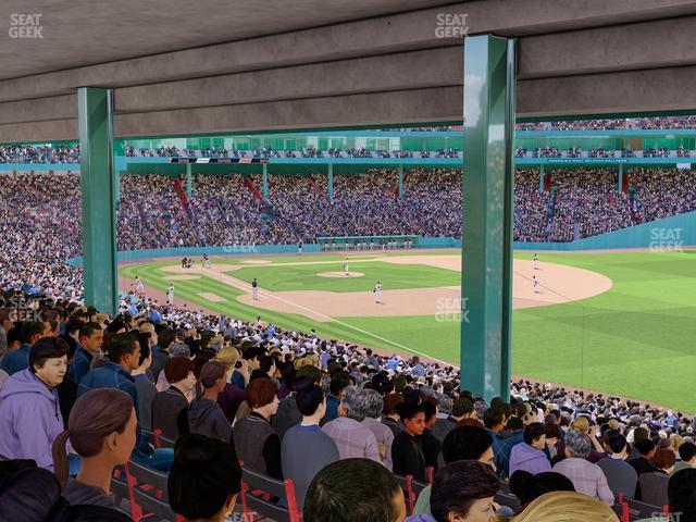 Seating view for Fenway Park Section Hornitos Right Field Cantina 7