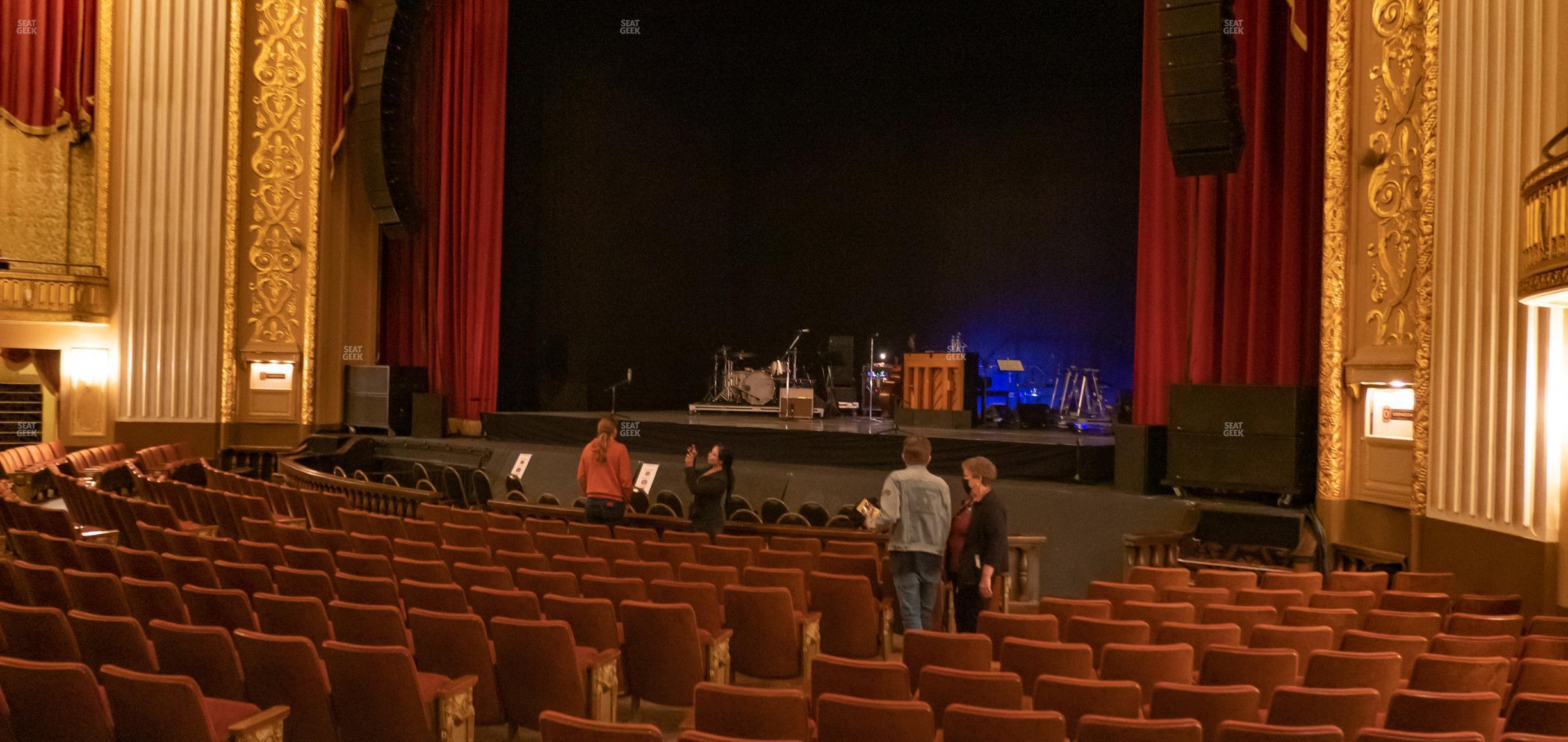 Seating view for Orpheum Theatre - Memphis Section Orchestra Right