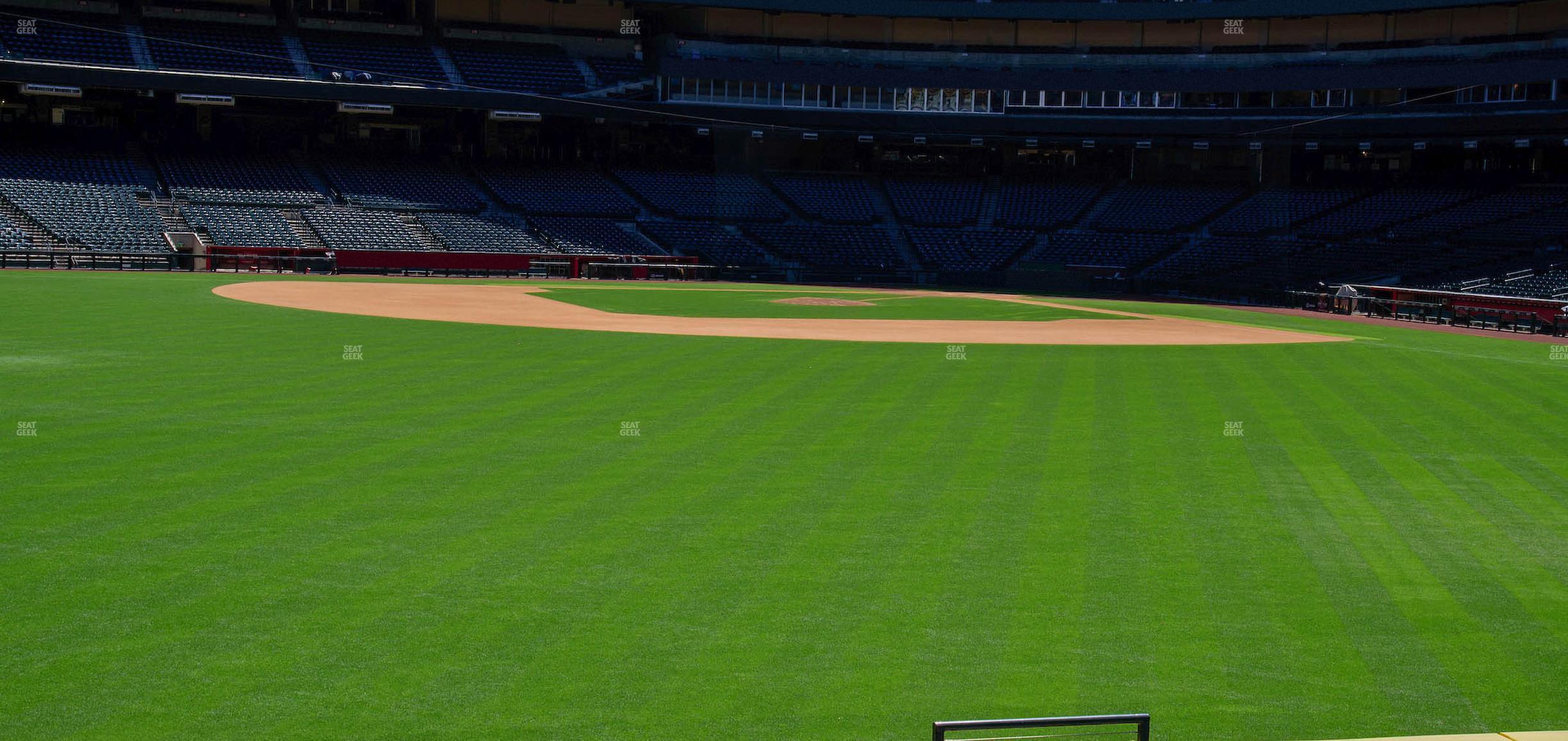 Seating view for Chase Field Section 143