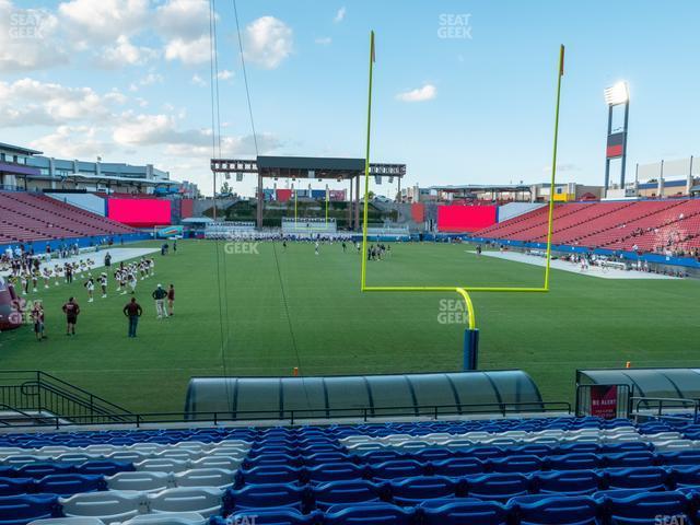 Seating view for Toyota Stadium Section 116