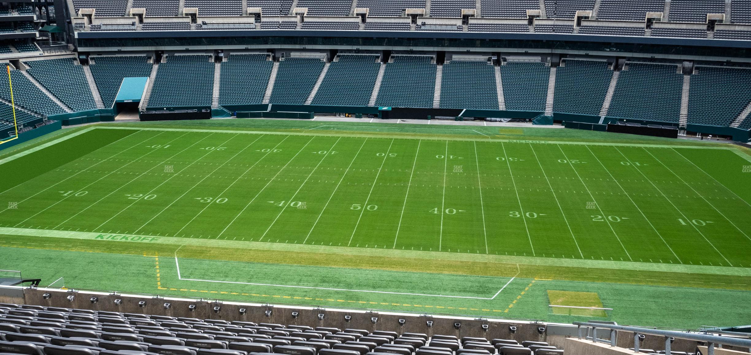 Seating view for Lincoln Financial Field Section C 1