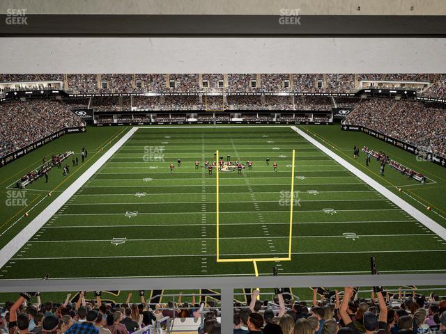 Seating view for Caesars Superdome Section Suite 346