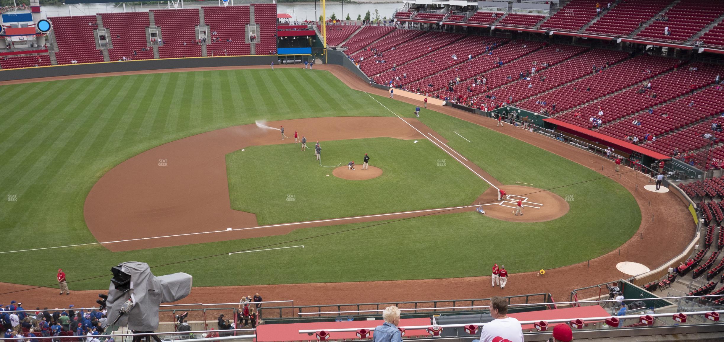 Seating view for Great American Ball Park Section 417