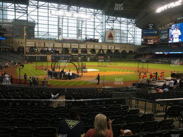 Seating view for Minute Maid Park Section 120