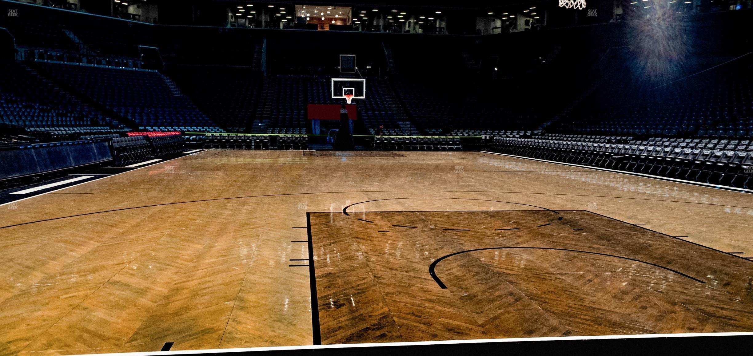 Seating view for Barclays Center Section Floor 1 W