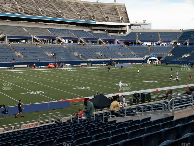 Seating view for Camping World Stadium Section 137