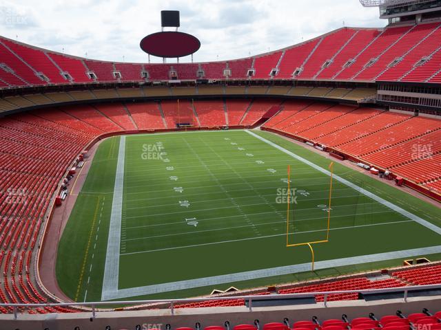 Seating view for GEHA Field at Arrowhead Stadium Section 337