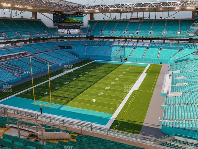 Seating view for Hard Rock Stadium Section 329