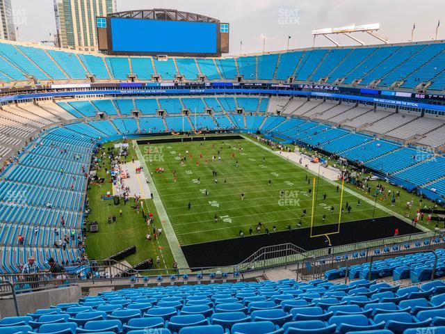 Seating view for Bank of America Stadium Section 504