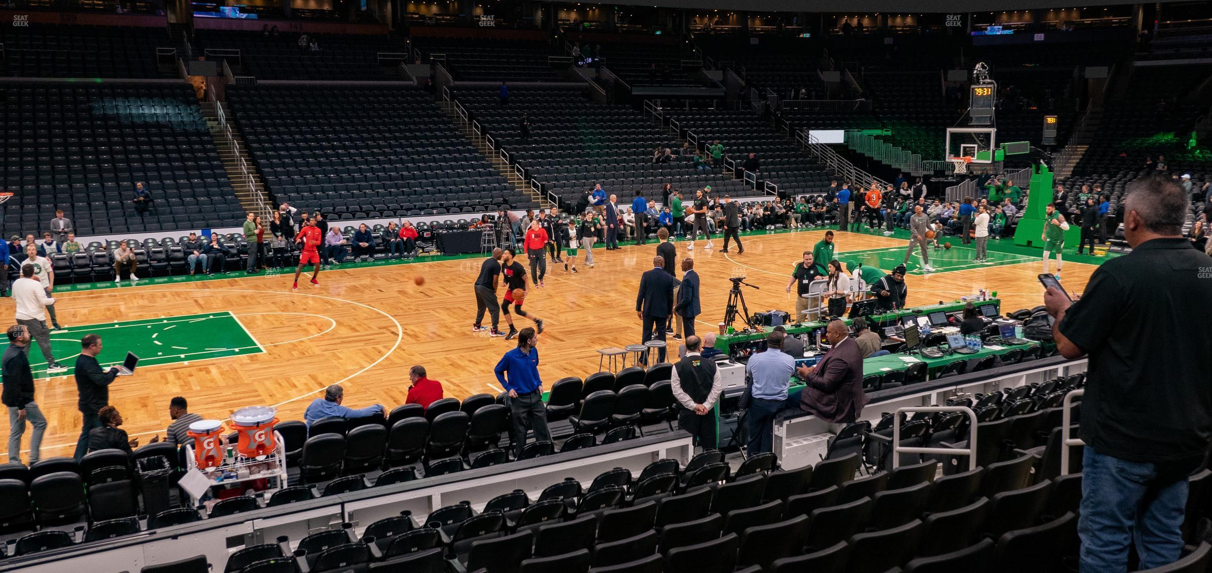 Seating view for TD Garden Section Loge 2