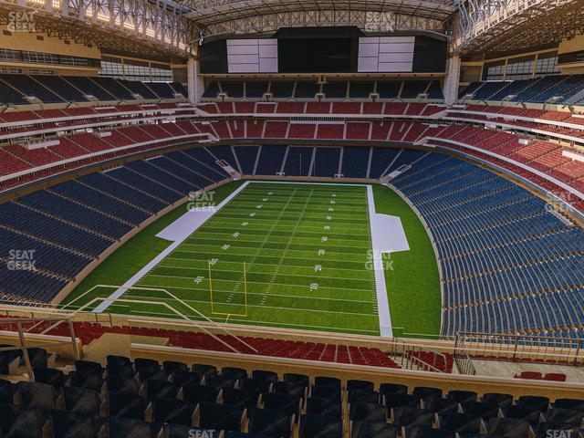 Seating view for NRG Stadium Section 620