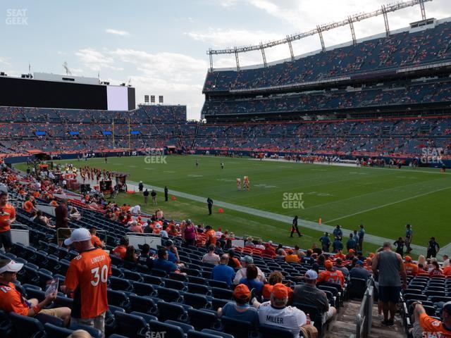 Seating view for Empower Field at Mile High Section 118