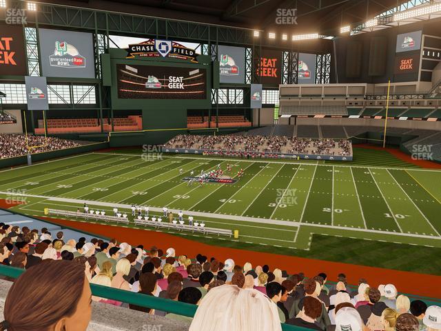 Seating view for Chase Field Section Suite 47