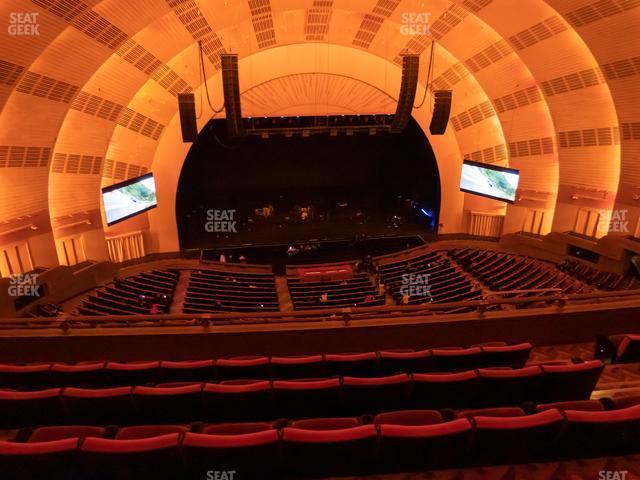 Seating view for Radio City Music Hall Section Third Mezzanine 5