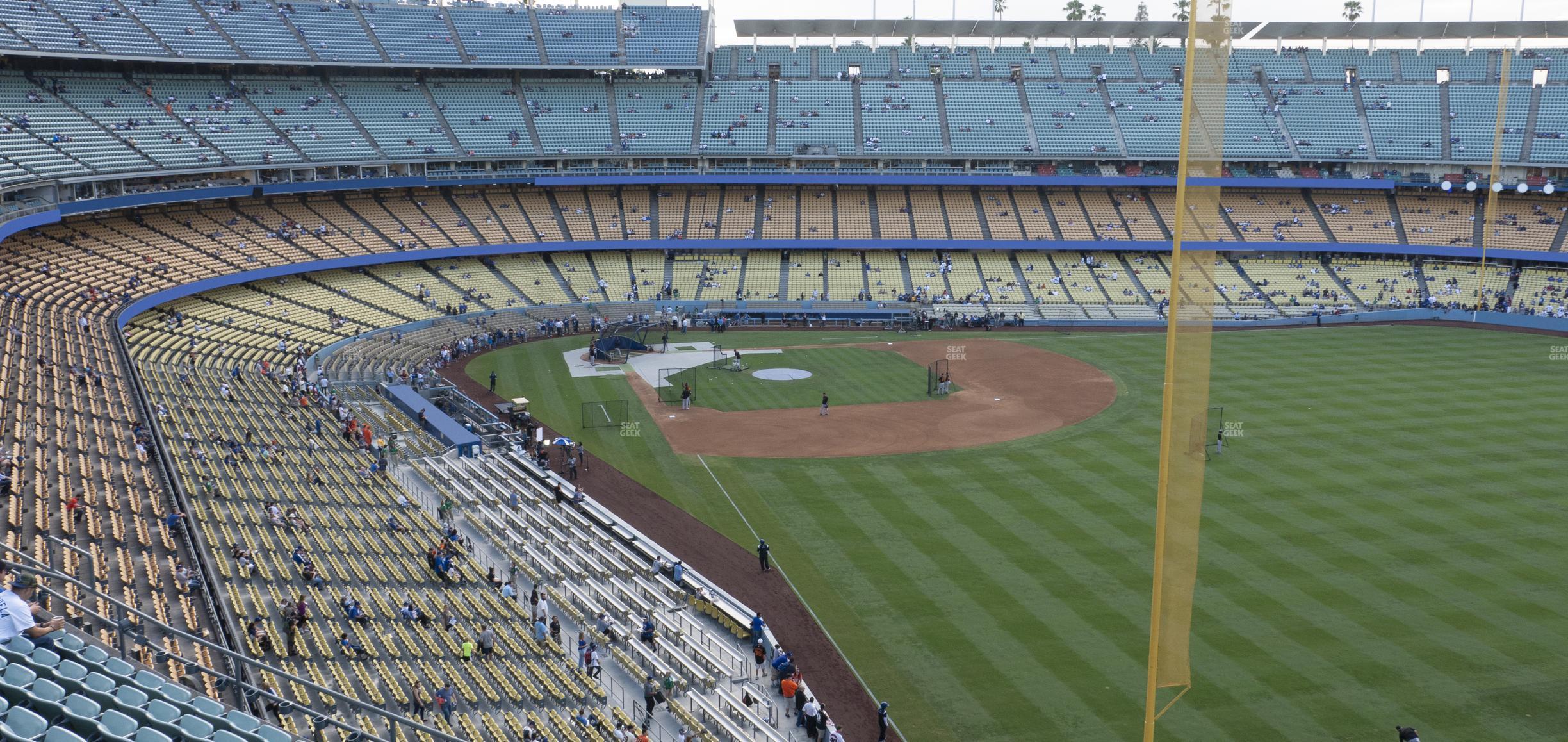 Seating view for Dodger Stadium Section 56 Rs